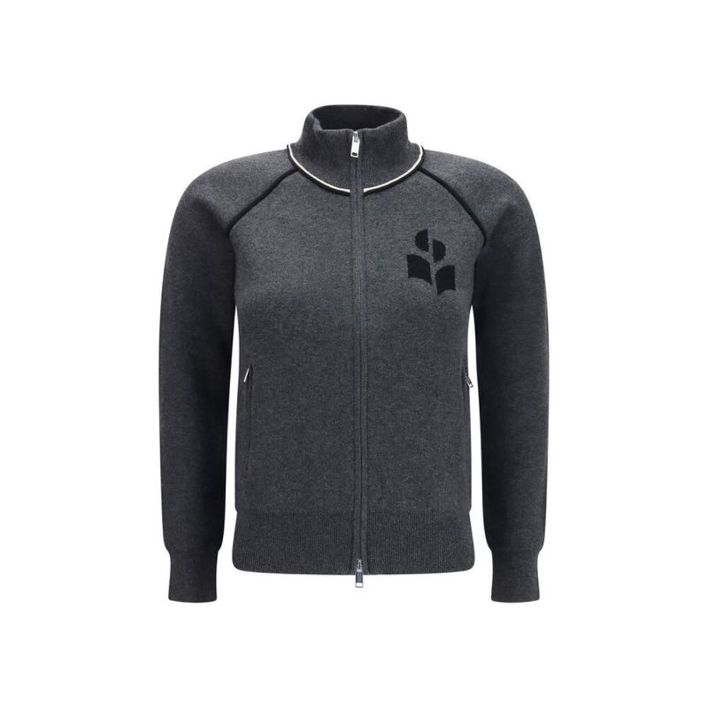 Isabel Marant Étoile Gray Cotton Women's Cardigan